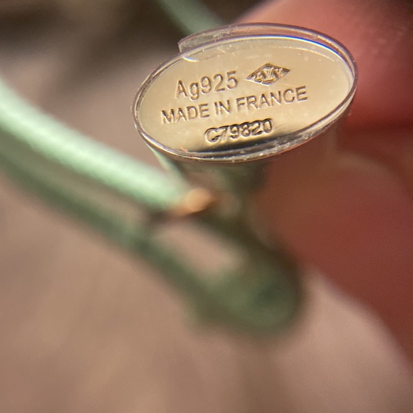 Louis Vuitton x Virgil Abloh Silver Lockit Bracelet for Unicef - Picture 4 of 6